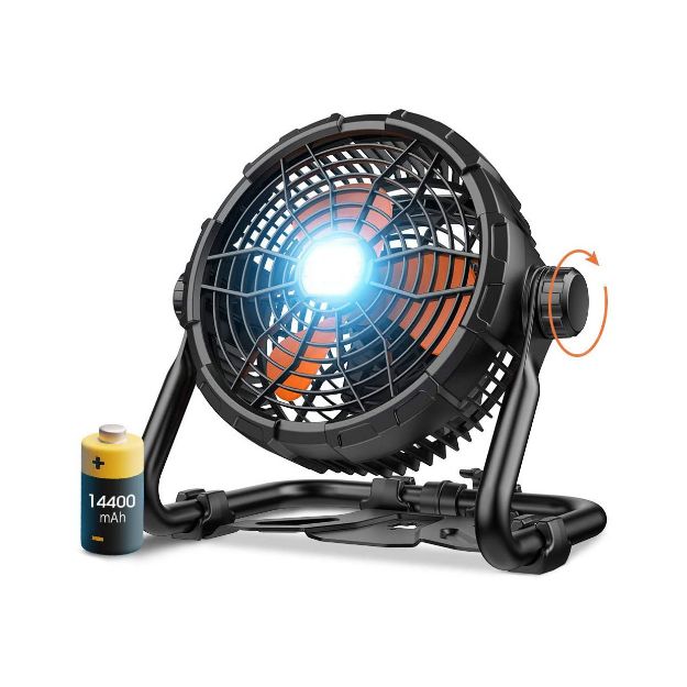 battery powered camping fan