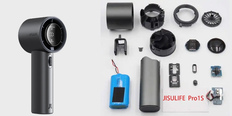 JISULIFE Pro1S Handheld Fan Teardown: Premium Engineering for Ultimate Summer Relief